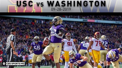 university of washington vs usc|usc vs washington full game.